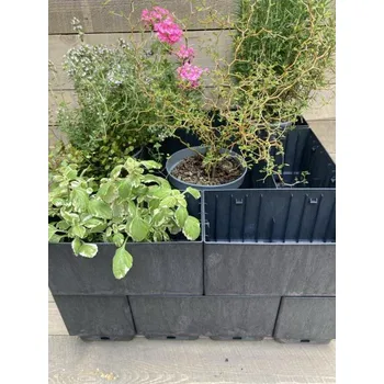 Vyvýšený záhon Flexi Element vyvýšený záhon - obdélník 75 X 100 CM, 51 CM