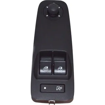 Autoelektrika Spínač stahování oken Fiat Ducato 2006-2011 levý, černý, s ovládáním zrcátek, 735487423