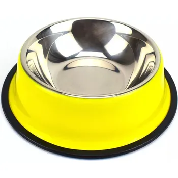 Miska pro psa Surtep Animals Nerezová miska Colours Barva: Žlutá, Objem: 500ml