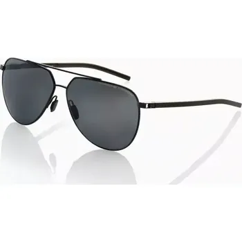 Sluneční brýle PORSCHE DESIGN Sunglasses P´8968 Sluneční brýle pilotky černoolivové s polarizovanými skly v šedé (Puristické pánské designové sluneční brýle v klasickém stylu pilotky. Vyrobeno z lehkého titanu a high-tech polyamidu RXP®.)