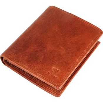 Peněženka Pierrini Luxusní peněženka Pierrini pro pány, formát na výšku hnědá