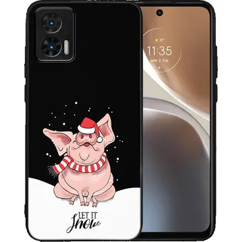 Vánoční dekorace VSECHNONAMOBIL 77775 MY ART Kryt s vánočním designem Motorola Edge 30Neo LET IT SNOW (075)