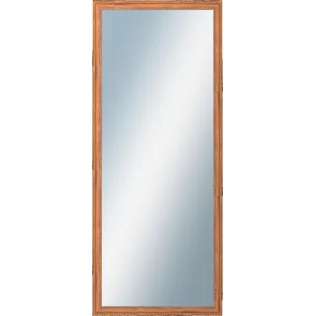 Zrcadlo DANTIK - Zarámované zrcadlo - rozměr s rámem cca 50x120 cm z lišty LYON hnědá (2750)