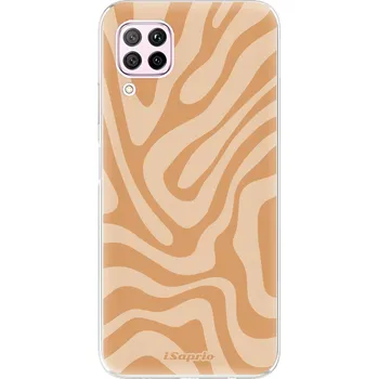 Pouzdro na mobilní telefon Odolné silikonové pouzdro iSaprio - Zebra Orange - Huawei P40 Lite