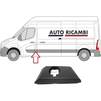 Lišta karosérie Ochranná lišta Renault Master od 2010 pravá, za předními dveřmi, B-sloupek, 768570130R