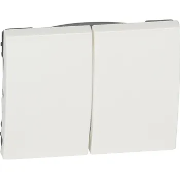 vypínač LEGRAND Ovladač GALEA 777012 dvojitý bílý 777012