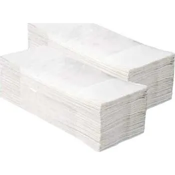 Papírový ubrousek uklidshop Papírové ručníky ZZ PLUS- bílé 4000 ks