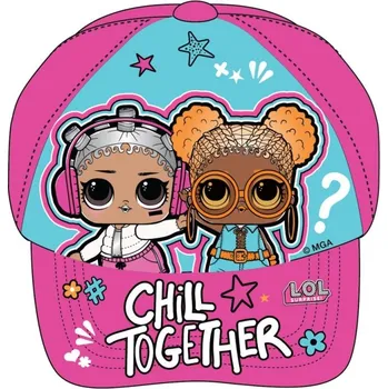 Kšiltovka DOVOZ EU DÍVČÍ KŠILTOVKA LOL SURPRISE růžová Velikost: 56