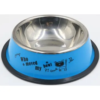 Miska pro psa Surtep Animals Nerezová miska Sentence Barva: Modrá, Objem: 500ml