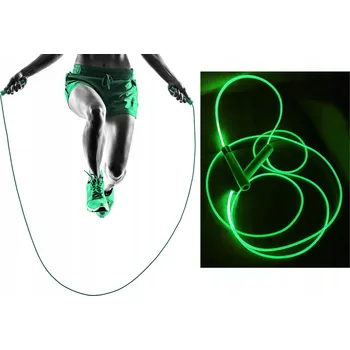 Švihadlo LED Švihadlo Svítící Při Skákání E1236 EMAJ