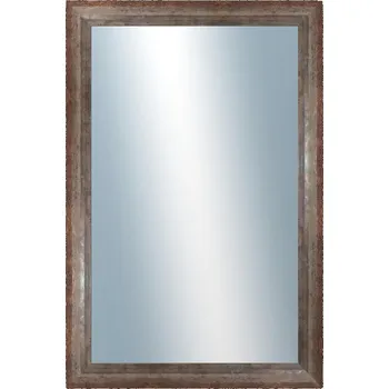 Zrcadlo DANTIK - Zarámované zrcadlo - rozměr s rámem cca 40x60 cm z lišty NEVIS červená (3051)