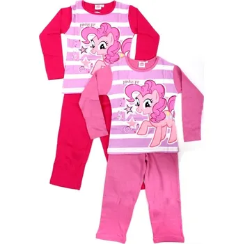 Dívčí pyžamo DOVOZ EU DÍVČÍ PYŽAMO MY LITTLE PONY PINKIE PIE tmavě růžové Velikost: 92
