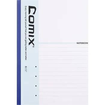 Sešit Comix Školní sešit C4809 B5 Barva: Červená