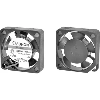 Průmyslový ventilátor Sunon MF25060V1-1000U-A99 axiální ventilátor, 5 V/DC, 5.09 m³/h, (d x š x v) 6 x 25 x 25 mm, MF25060V1-1000U-A99