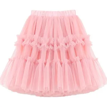 Dívčí sukně Dívčí tutu sukně s volánky Barva: Růžová, Velikost: 150 cm