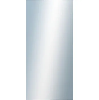 Zrcadlo DANTIK - Zarámované zrcadlo - rozměr s rámem cca 50x100 cm z lišty FC bílá vysoká (2186)