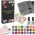 Odstranitelné tetování bHome Glitter Tatto Kit sada tetování 24 ks