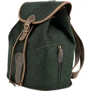 Městský batoh ARTIPEL - batoh lodenový s kůží