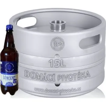 Pivo Lázeňský pivovar Luhačovice 12° Vincent světlý ležák - 15l sud