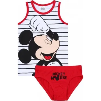 Chlapecké spodní prádlo SPODNÍ SOUPRAVA MICKEY em 6599 červená Velikost: 7-8