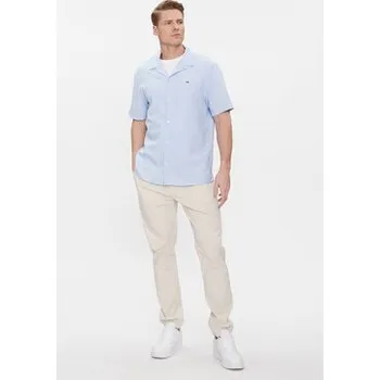 Pánská košile Tommy Jeans Košile Camp DM0DM18963 Světle modrá Regular Fit S