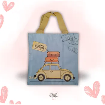 Malá nákupní taška Auto - I Love Adventure III