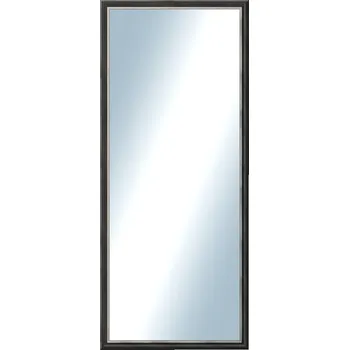 Zrcadlo DANTIK - Zarámované zrcadlo - rozměr s rámem cca 60x140 cm z lišty Anversa černá AG (3150)