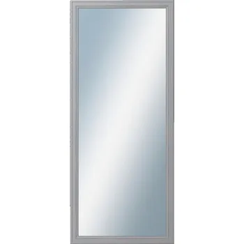 Zrcadlo DANTIK - Zarámované zrcadlo - rozměr s rámem cca 60x140 cm z lišty STEP šedá (3019)