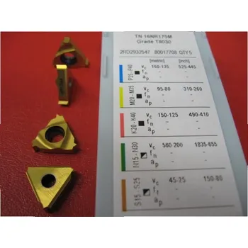 Závitořezný nástroj TN 16NR175M,T8030