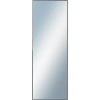 Koupelnový nábytek DANTIK - Zarámované zrcadlo - rozměr s rámem cca 50x140 cm z lišty Hliník šedá drás. | P269-223 (7269223)