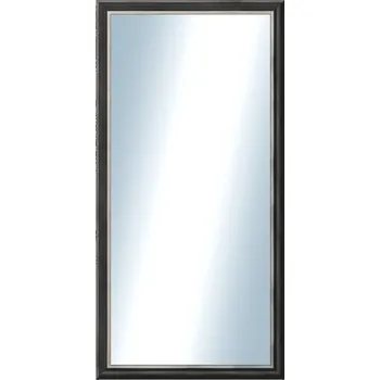 Zrcadlo DANTIK - Zarámované zrcadlo - rozměr s rámem cca 50x100 cm z lišty Anversa černá AG (3150)