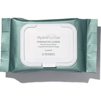 Hydropeptide Hydroactive Cleanse - Micelární Ubrousky na Obličej 30 ks