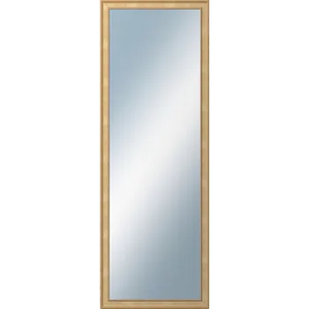 Zrcadlo DANTIK - Zarámované zrcadlo - rozměr s rámem cca 50x140 cm z lišty TOOTH malá zlatá (3161)