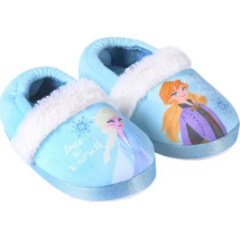 Chlapecké bačkory BAČKORY FROZEN Cer am. 5479 tyrkysové Velikost: 34-35