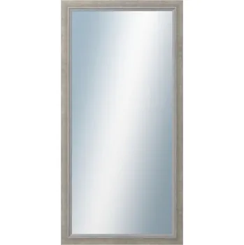 Zrcadlo DANTIK - Zarámované zrcadlo - rozměr s rámem cca 60x120 cm z lišty AMALFI šedá (3113)