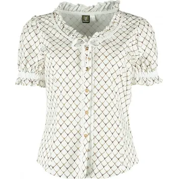 Dámská košile Gipfelstürmer - halenka dámská hnědá s balonky (3971) 48