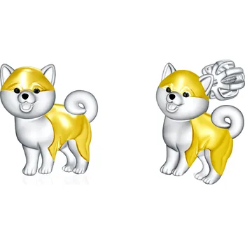 Náušnice Olivie SHIBA 8890 Zlatá