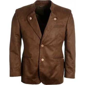 Dámské sako Elegantní myslivecké sako - FEDOR hnědé Hnědá 52