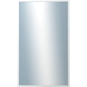 Zrcadlo DANTIK - Zarámované zrcadlo - rozměr s rámem cca 60x100 cm z lišty PERLA bílá lesklá vysoká (2746)