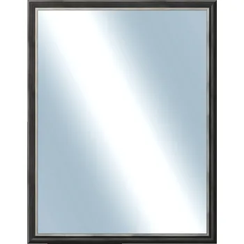 Zrcadlo DANTIK - Zarámované zrcadlo - rozměr s rámem cca 70x90 cm z lišty Anversa černá AG (3150)