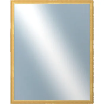 Zrcadlo DANTIK - Zarámované zrcadlo - rozměr s rámem cca 80x100 cm z lišty LYON zlatá (2703)