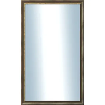 Zrcadlo DANTIK - Zarámované zrcadlo - rozměr s rámem cca 60x100 cm z lišty Ferrosa bronzová (3143)