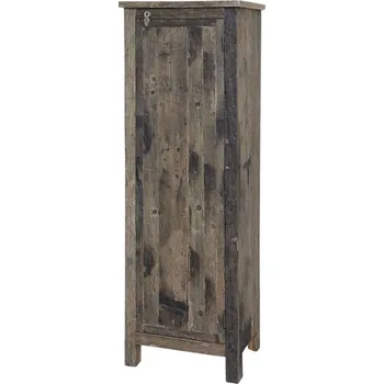 Komoda Dřevěná skříň z recyklovaného dřeva Grimaud - 53*40*160 cm