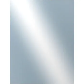 Zrcadlo DANTIK - Zarámované zrcadlo - rozměr s rámem cca 70x90 cm z lišty FC bílá vysoká (2186)