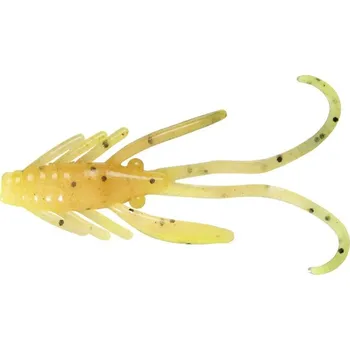 12ks - Gumová nástraha Berkley PowerBait Power Nymph 3cm Pumpkin Chartreuse