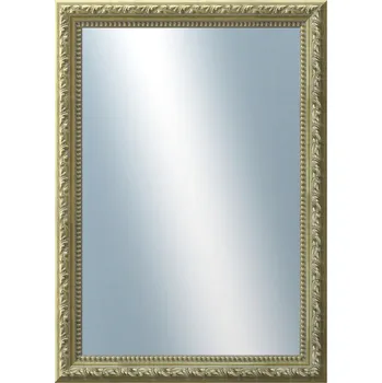 Zrcadlo DANTIK - Zarámované zrcadlo - rozměr s rámem cca 50x70 cm z lišty HONEST AU vysoká malá (3153)