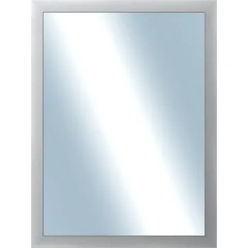 Zrcadlo DANTIK - Zarámované zrcadlo - rozměr s rámem cca 60x80 cm z lišty LEDVINKA bílá (2770)