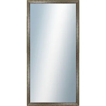 Zrcadlo DANTIK - Zarámované zrcadlo - rozměr s rámem cca 60x120 cm z lišty NEVIS zelená (3054)