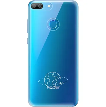 Pouzdro na mobilní telefon Odolné silikonové pouzdro iSaprio - čiré - Travel - Huawei Honor 9 Lite