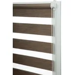 Dvojroleta Natural, 97 × 150 cm, tmavě hnědá